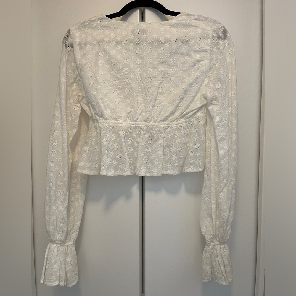 Long sleeve crop top size XS - Picture 3 of 3